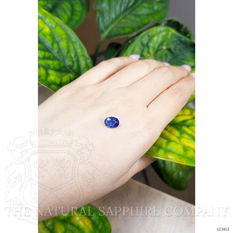 2.10 Ct. Blue Sapphire from Ceylon (Sri Lanka)
