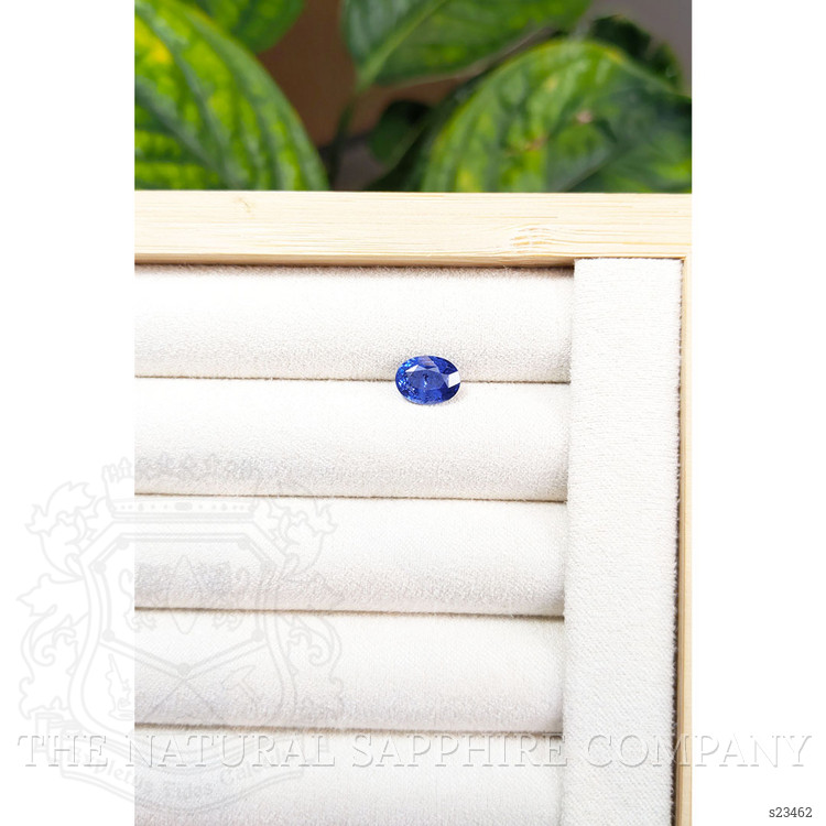 2.10 Ct. Blue Sapphire from Ceylon (Sri Lanka)