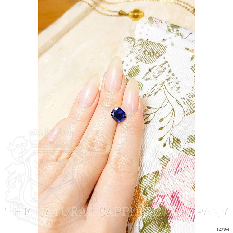 2.23 Ct. Blue Sapphire from Ceylon (Sri Lanka)