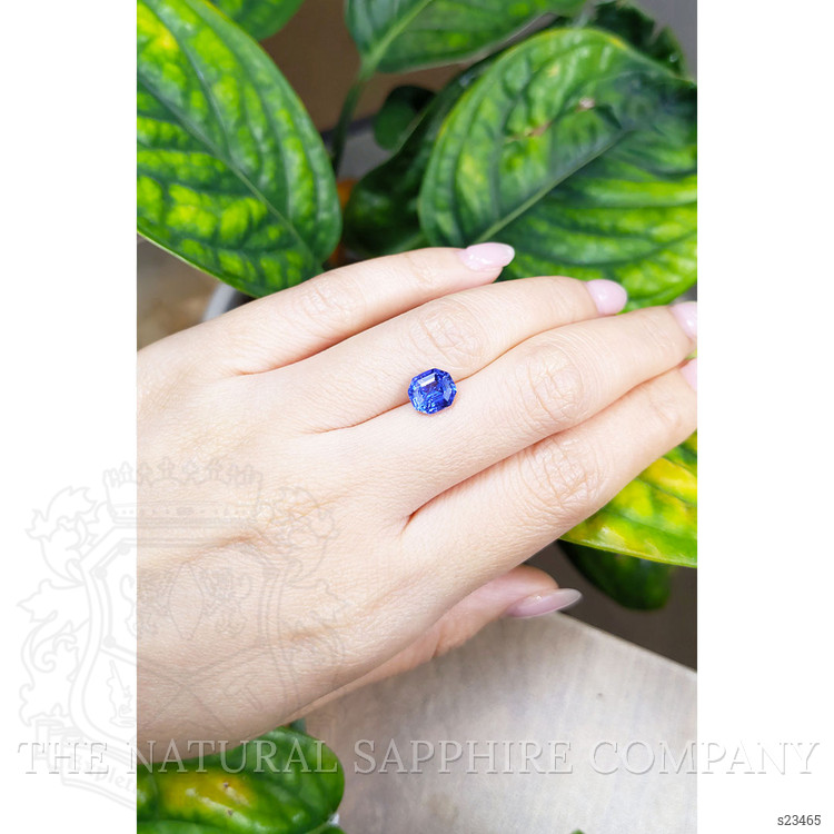 2.33 Ct. Blue Sapphire from Ceylon (Sri Lanka)