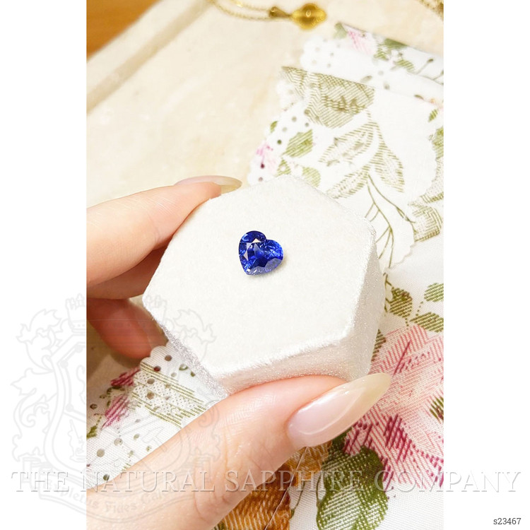 3.57 Ct. Blue Sapphire from Ceylon (Sri Lanka)