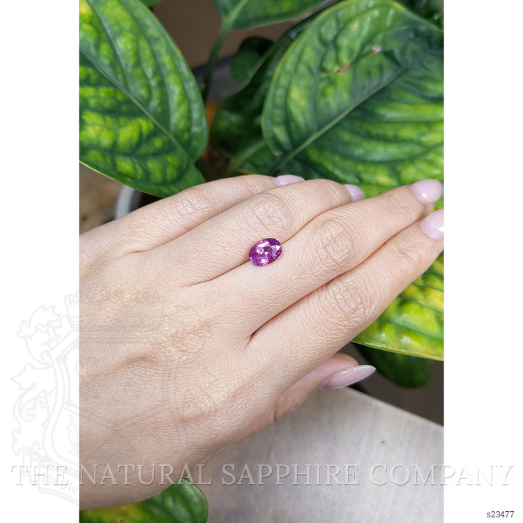 2.00 Ct. Pinkish Purple Sapphire from Ceylon (Sri Lanka)
