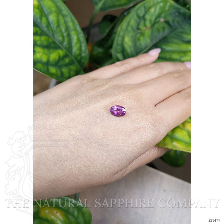 2.00 Ct. Pinkish Purple Sapphire from Ceylon (Sri Lanka)