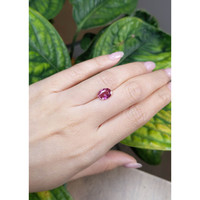 2.19 Ct. Purplish Pink Sapphire from Ceylon (Sri Lanka) Life Style
