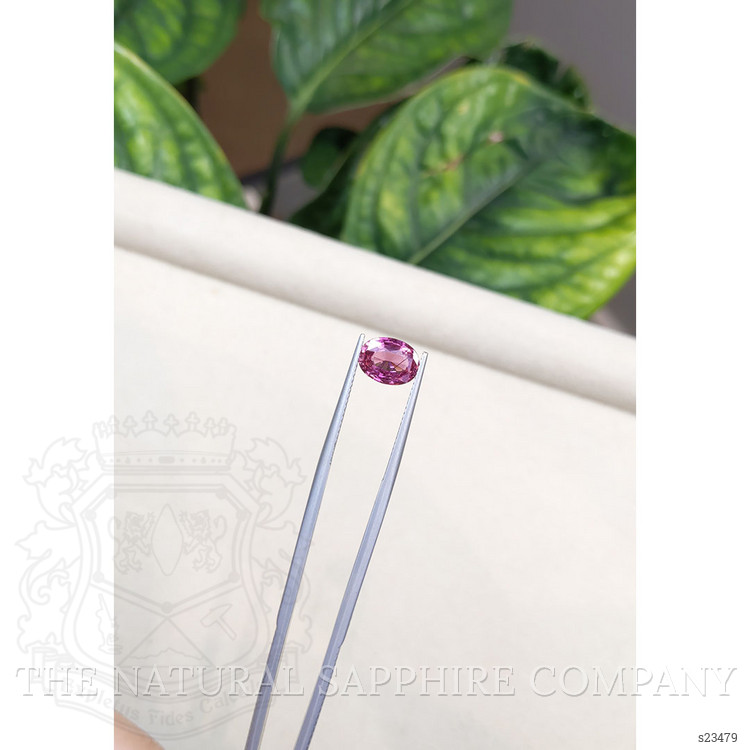 2.19 Ct. Purplish Pink Sapphire from Ceylon (Sri Lanka)