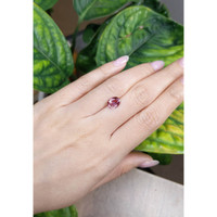 2.05 Ct. Reddish Pink Sapphire from Ceylon (Sri Lanka) Life Style