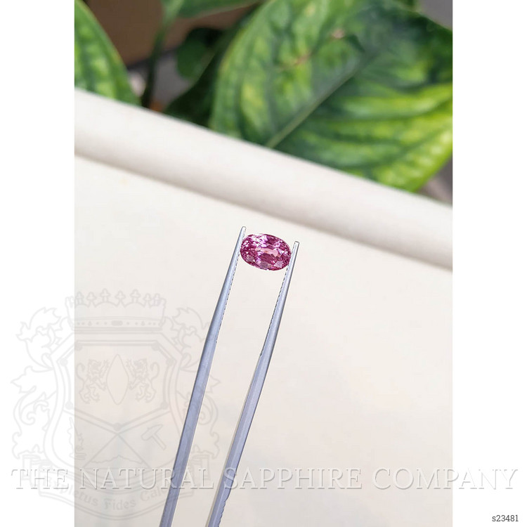 2.36 Ct. Pink Sapphire from Ceylon (Sri Lanka)