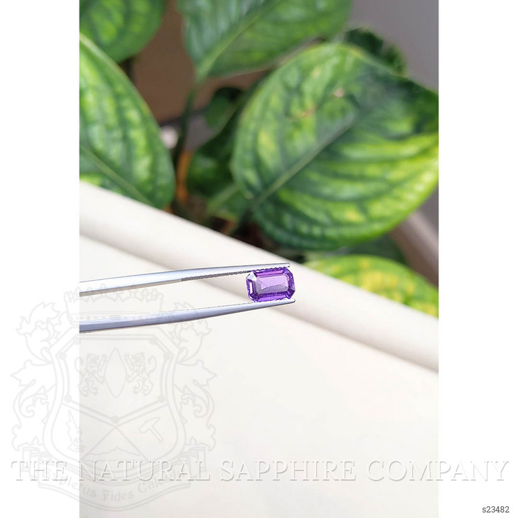 2.09 Ct. Purple Sapphire from Ceylon (Sri Lanka)