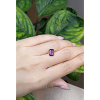 2.09 Ct. Purple Sapphire from Ceylon (Sri Lanka) Life Style