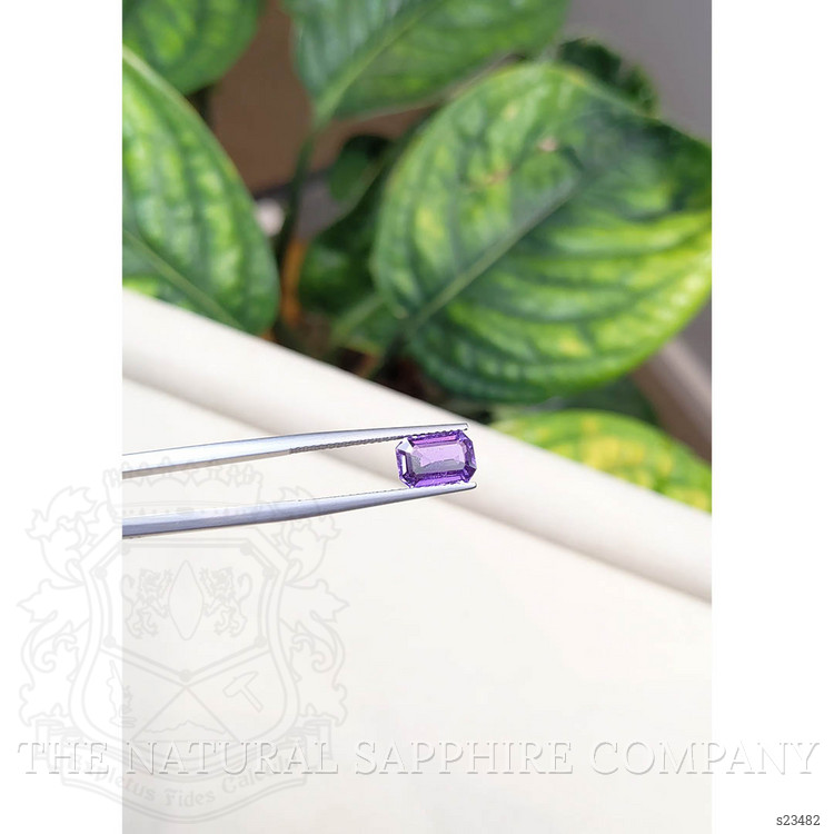 2.09 Ct. Purple Sapphire from Ceylon (Sri Lanka)