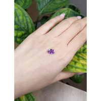 2.07 Ct. Purple Sapphire from Ceylon (Sri Lanka) Life Style