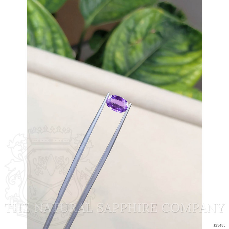 2.07 Ct. Purple Sapphire from Ceylon (Sri Lanka)