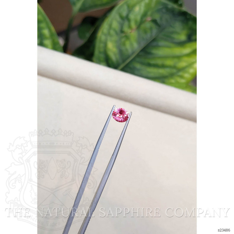 1.19 Ct. Reddish Pink Sapphire from Ceylon (Sri Lanka)