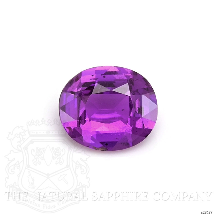 1.23 Ct. Purple Sapphire from Ceylon (Sri Lanka)
