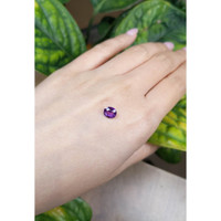 1.23 Ct. Purple Sapphire from Ceylon (Sri Lanka) Life Style