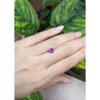 1.23 Ct. Purple Sapphire from Ceylon (Sri Lanka) Life Style