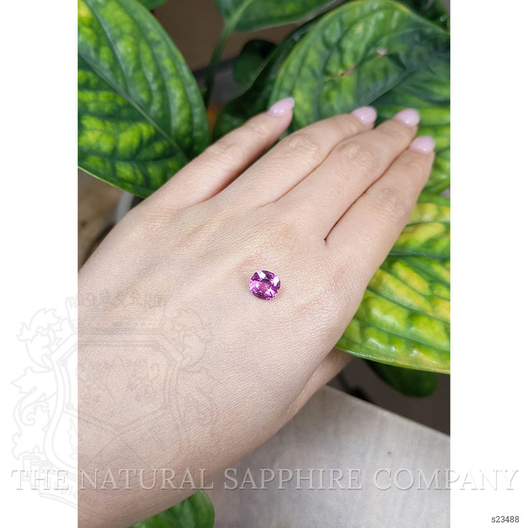 1.79 Ct. Purplish Pink Sapphire from Ceylon (Sri Lanka)