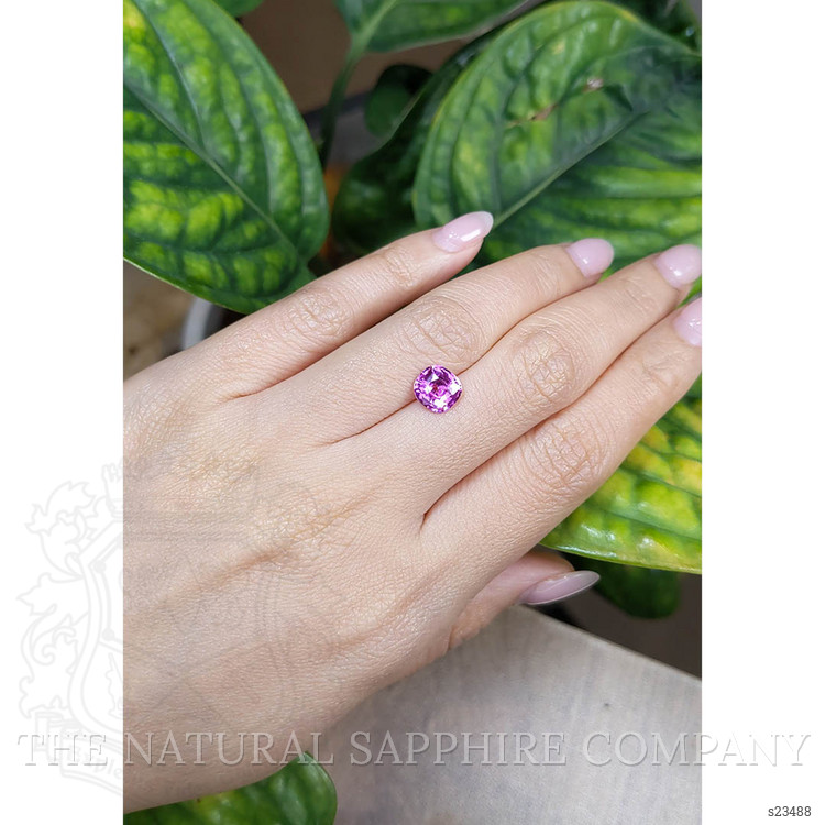 1.79 Ct. Purplish Pink Sapphire from Ceylon (Sri Lanka)