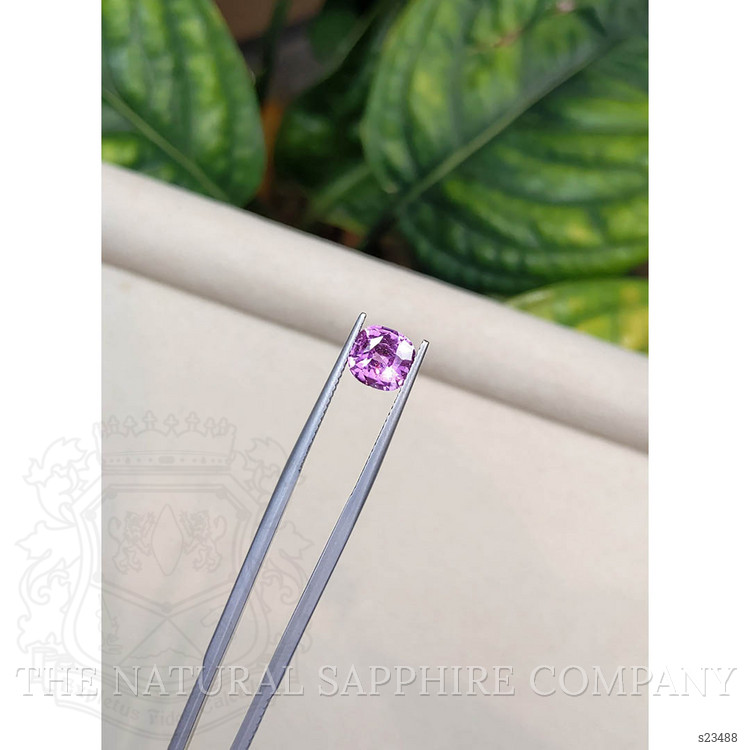 1.79 Ct. Purplish Pink Sapphire from Ceylon (Sri Lanka)