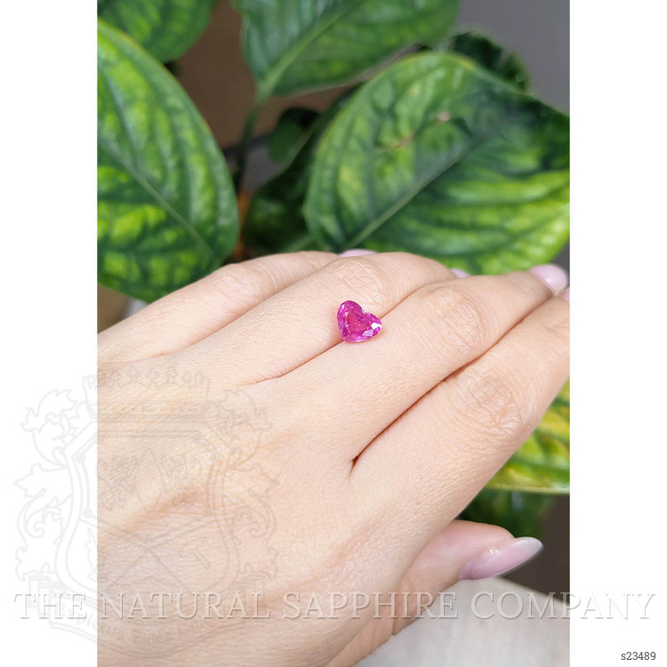 2.06 Ct. Pink Sapphire from Ceylon (Sri Lanka)