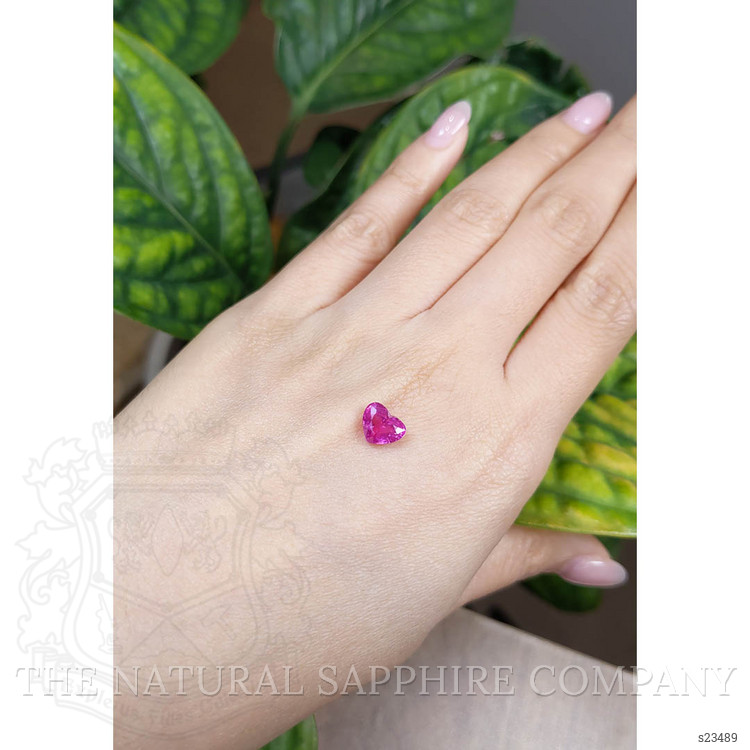 2.06 Ct. Pink Sapphire from Ceylon (Sri Lanka)