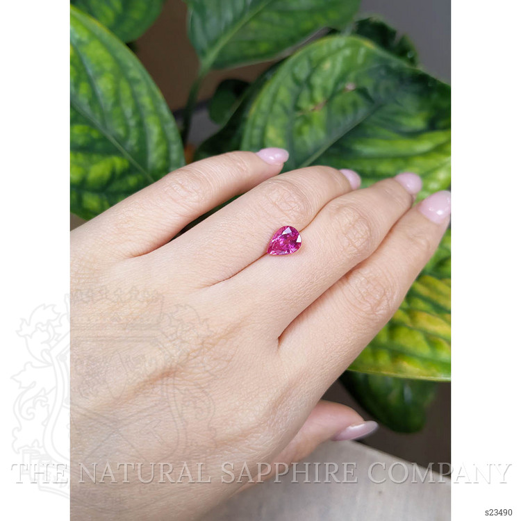 2.11 Ct. Pink Sapphire from Ceylon (Sri Lanka)