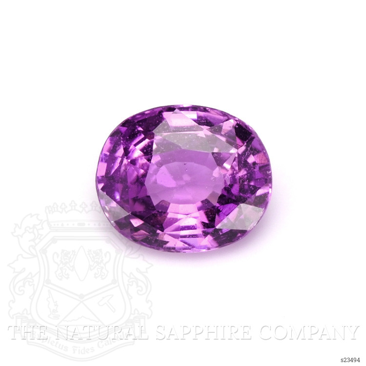 2.06 Ct. Purple Sapphire from Ceylon (Sri Lanka)
