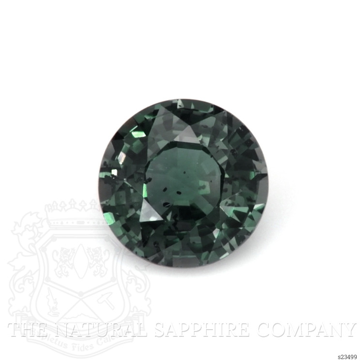 1.54 Ct. Bluish Green Sapphire from Ceylon (Sri Lanka)