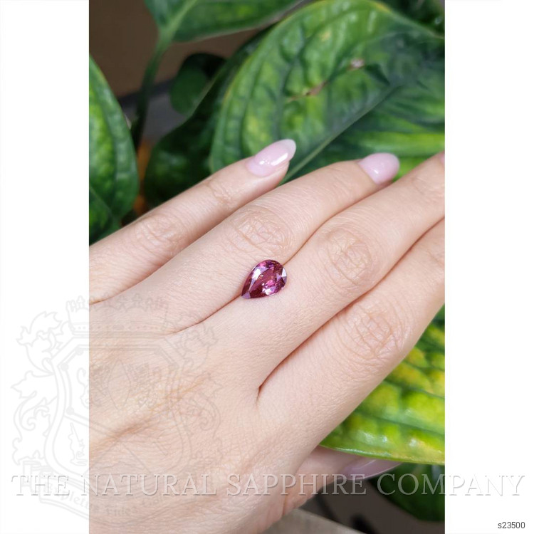 2.21 Ct. Purplish Pink Sapphire from Madagascar