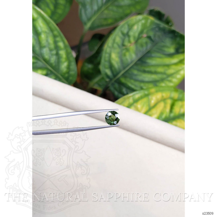 2.08 Ct. Green Sapphire from Ceylon (Sri Lanka)