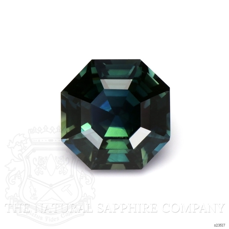 2.57 Ct. Bluish Green Sapphire from Madagascar