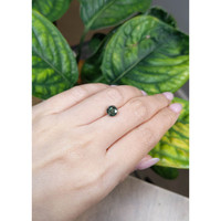 2.05 Ct. Green Sapphire from Madagascar Life Style
