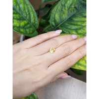 1.69 Ct. Yellow Sapphire from Ceylon (Sri Lanka) Life Style