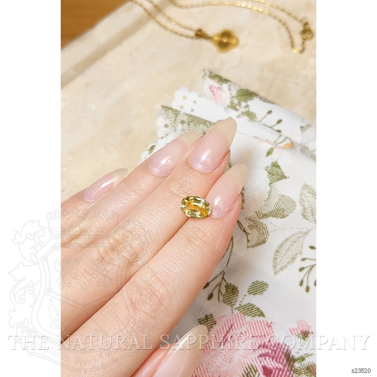 2.50 Ct. Yellow Sapphire from Ceylon (Sri Lanka)