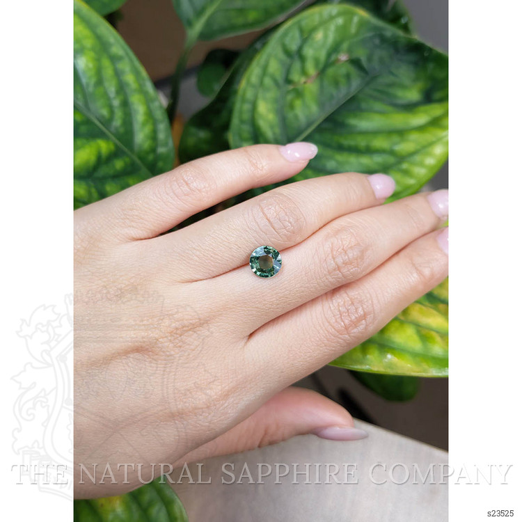 1.77 Ct. Bluish Green Sapphire from Madagascar
