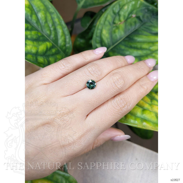 1.54 Ct. Bluish Green Sapphire from Madagascar