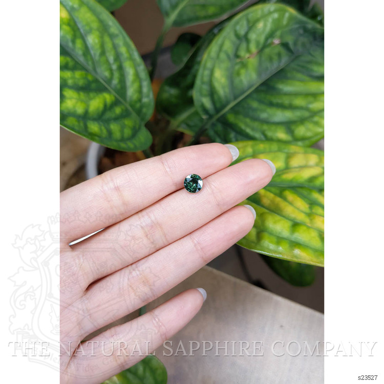 1.54 Ct. Bluish Green Sapphire from Madagascar