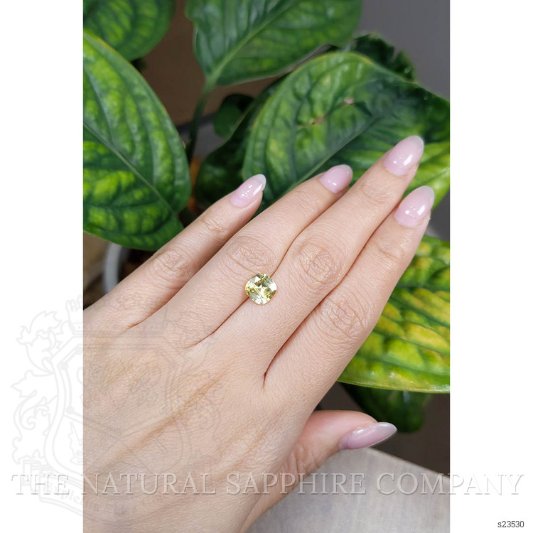 2.00 Ct. Yellow Sapphire from Ceylon (Sri Lanka)