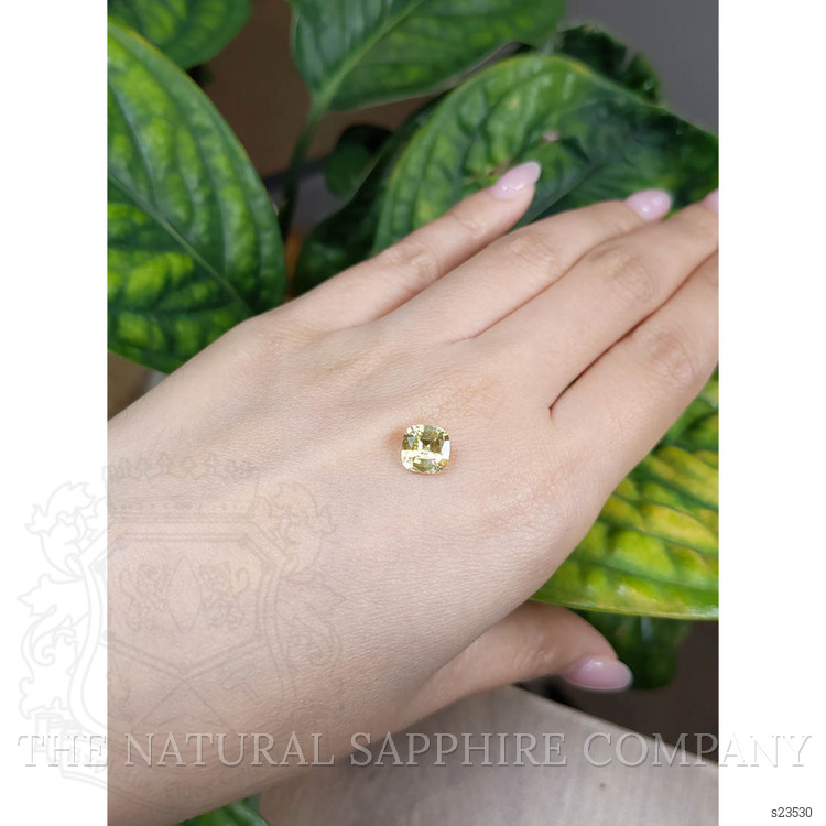 2.00 Ct. Yellow Sapphire from Ceylon (Sri Lanka)