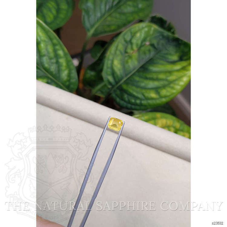 2.16 Ct. Yellow Sapphire from Ceylon (Sri Lanka)