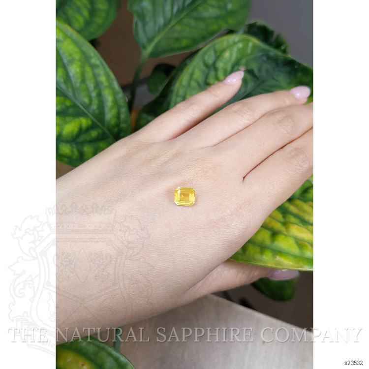 2.16 Ct. Yellow Sapphire from Ceylon (Sri Lanka)