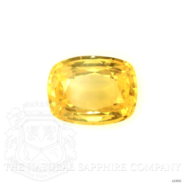 2.18 Ct. Yellow Sapphire from Ceylon (Sri Lanka)