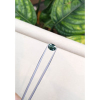 2.20 Ct. Bluish Green Sapphire from Madagascar Life Style
