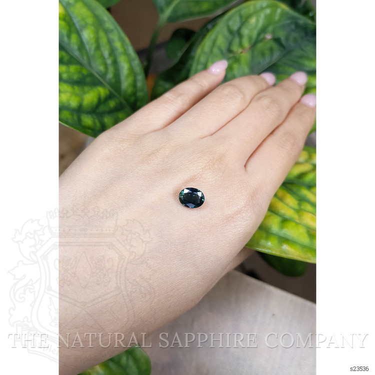 2.20 Ct. Bluish Green Sapphire from Madagascar