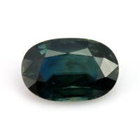 2.08 Ct. Bluish Green Sapphire from Madagascar Video