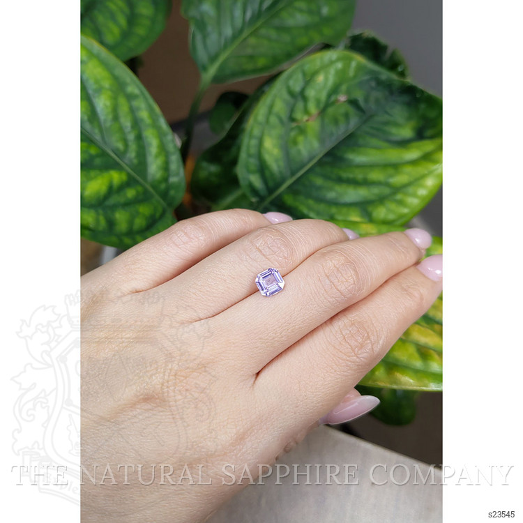 1.36 Ct. Purple Sapphire from Ceylon (Sri Lanka)