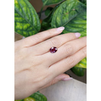 2.16 Ct. Reddish Pink Sapphire from Ceylon (Sri Lanka) Life Style