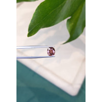 2.09 Ct. Pinkish Brown Sapphire from Thailand Life Style