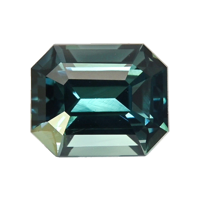 1.07 Ct. Bluish Green Sapphire from Africa Video