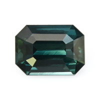 0.62 Ct. Bluish Green Sapphire from Africa Video
